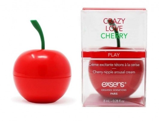 Крем для стимуляции сосков Crazy Love Cherry - 8 мл. - Exsens - купить с доставкой в Череповце