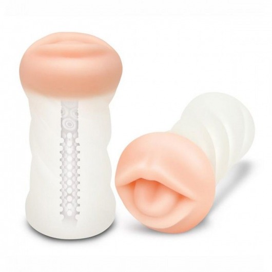 Мастурбатор-ротик ZOLO DEEP THROAT - Zolo - в Череповце купить с доставкой
