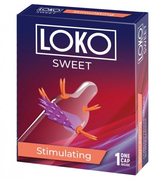 Стимулирующая насадка на пенис LOKO SWEET с возбуждающим эффектом - Sitabella - в Череповце купить с доставкой