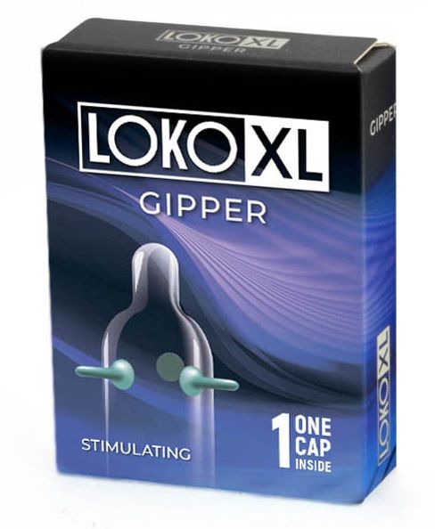 Стимулирующая насадка на пенис LOKO XL GIPPER - Sitabella - в Череповце купить с доставкой