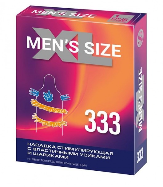 Стимулирующая насадка на пенис MEN SIZE 333 - Sitabella - в Череповце купить с доставкой
