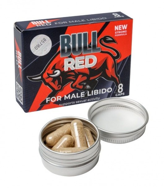 Пищевой концентрат для мужчин BULL RED - 8 капсул - Sitabella - купить с доставкой в Череповце