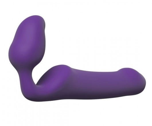 Фиолетовый безремневой страпон Queens L - Adrien Lastic - купить с доставкой в Череповце