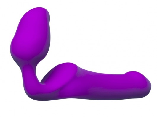 Лиловый безремневой страпон Queens M - Adrien Lastic - купить с доставкой в Череповце