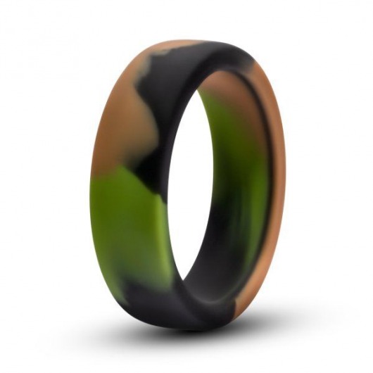 Эрекционное кольцо камуфляжной расцветки Silicone Camo Cock Ring - Blush Novelties - в Череповце купить с доставкой