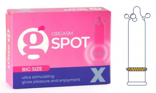 Стимулирующая насадка G-Spot X Big size - Sitabella - купить с доставкой в Череповце