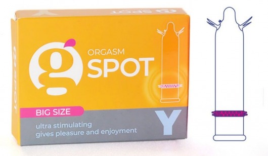 Стимулирующая насадка G-Spot Y Big size - Sitabella - купить с доставкой в Череповце