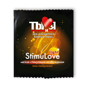 Разогревающий гель-лубрикант Stimulove Light в одноразовой упаковке - 4 гр. - Биоритм - купить с доставкой в Череповце
