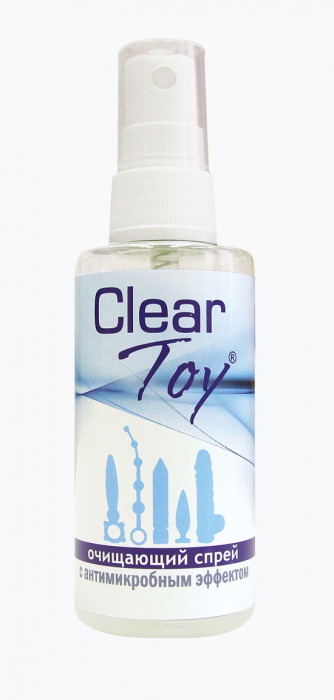 Очищающий спрей Clear Toy с антимикробным эффектом - 100 мл. - Биоритм - купить с доставкой в Череповце