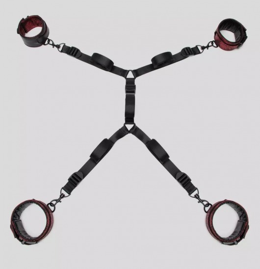 Изысканный набор фиксаций на кровати Reversible Under Mattress Restraint Set - Fifty Shades of Grey - купить с доставкой в Череповце