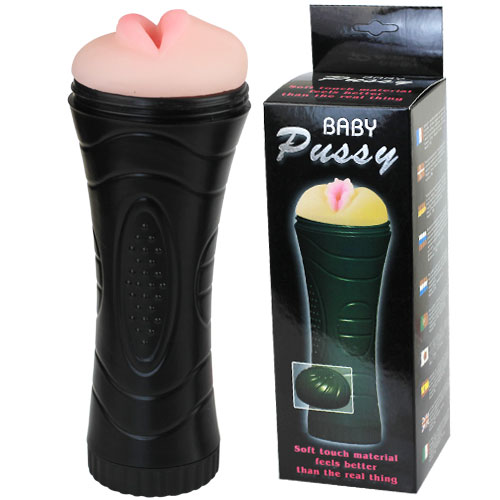 Мастурбатор-ротик  Baby Pussy в колбе без вибрации - Baile - в Череповце купить с доставкой