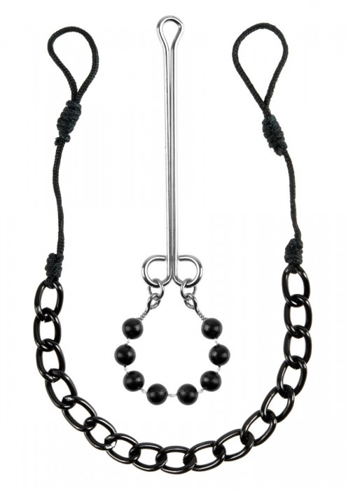 Интимные украшения с бусинами NIPPLE   CLIT JEWELRY - Pipedream - купить с доставкой в Череповце