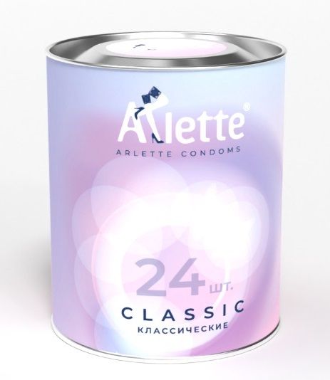 Классические презервативы Arlette Classic - 24 шт. - Arlette - купить с доставкой в Череповце