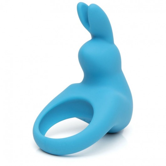 Голубое эрекционное виброкольцо Happy Rabbit Rechargeable Rabbit Cock Ring - Happy Rabbit - в Череповце купить с доставкой