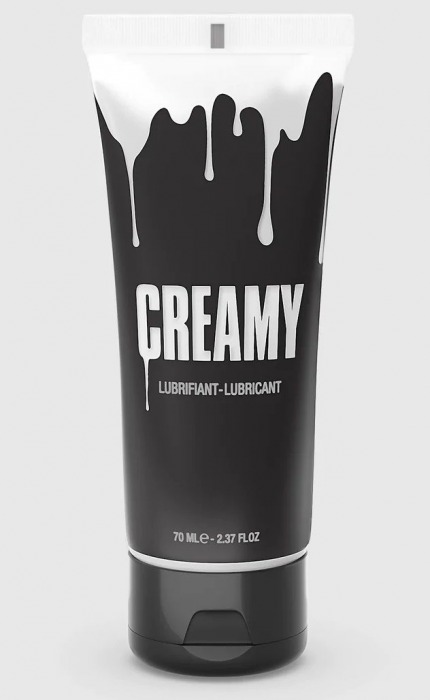 Смазка на водной основе Creamy с консистенцией спермы - 70 мл. - Strap-on-me - купить с доставкой в Череповце