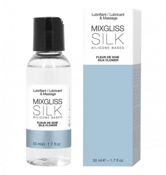 Смазка на силиконовой основе Mixgliss Silk - 50 мл. - Mixgliss - купить с доставкой в Череповце