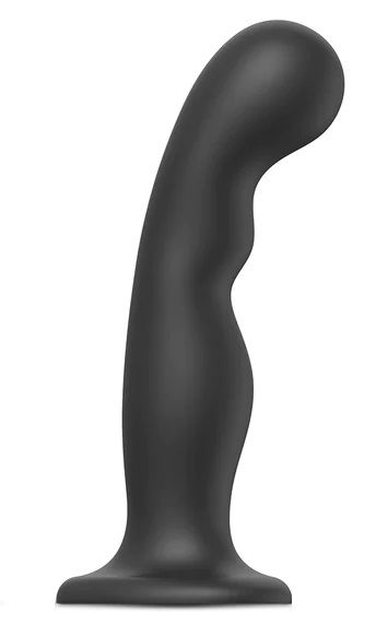 Черная насадка Strap-On-Me Dildo Plug P G size XXL - Strap-on-me - купить с доставкой в Череповце