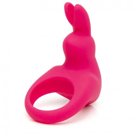 Розовое эрекционное виброкольцо Happy Rabbit Rechargeable Rabbit Cock Ring - Happy Rabbit - в Череповце купить с доставкой