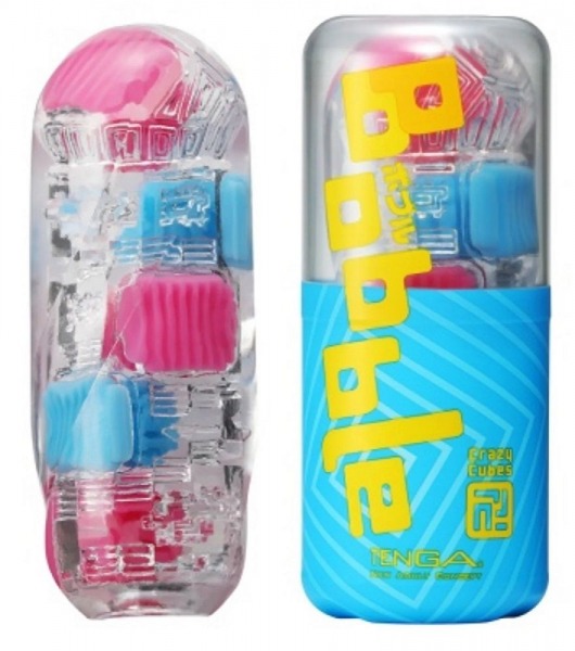 Мастурбатор Tenga Bobble Crazy Cubes - Tenga - в Череповце купить с доставкой