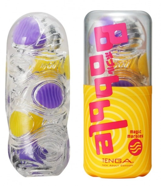 Мастурбатор Tenga Bobble Magic Marbles - Tenga - в Череповце купить с доставкой