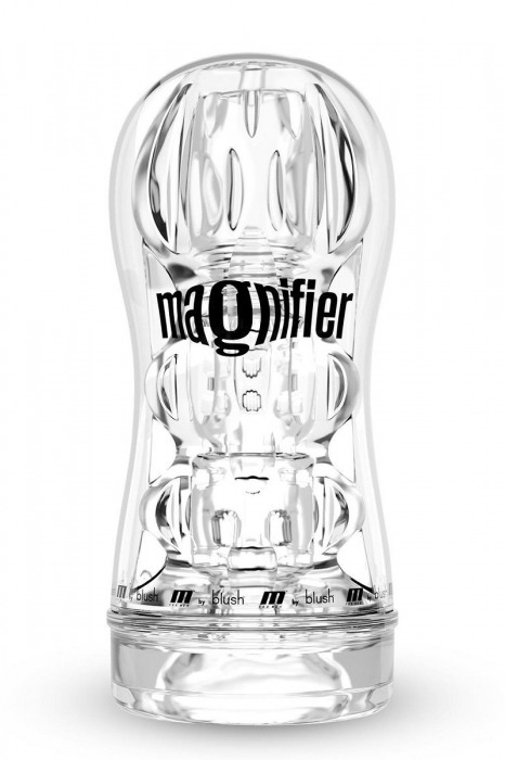 Прозрачный мастурбатор Soft and Wet Magnifier - Blush Novelties - в Череповце купить с доставкой