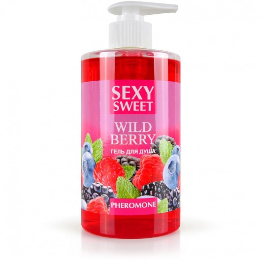 Гель для душа Sexy Sweet Wild Berry с ароматом лесных ягод и феромонами - 430 мл. -  - Магазин феромонов в Череповце