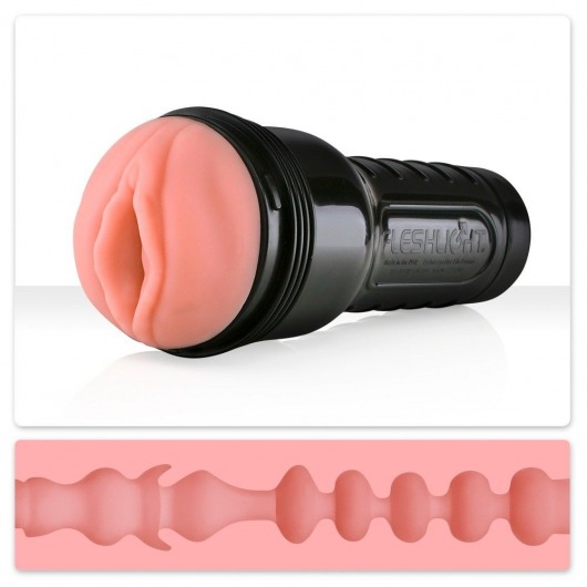 Мастурбатор-вагина Fleshlight - Pink Lady Mini-Lotus - Fleshlight - в Череповце купить с доставкой