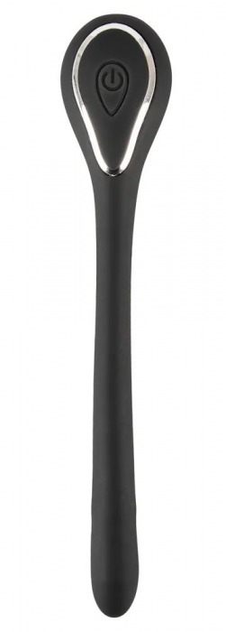 Черный гибкий уретральный стимулятор с вибрацией Vibrating Bendable Dilator - 13,5 см. - Orion - купить с доставкой в Череповце