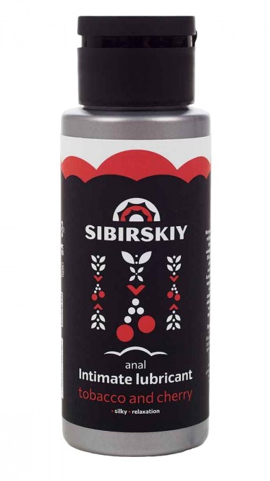 Анальный лубрикант на водной основе SIBIRSKIY с ароматом вишни и табака - 100 мл. - Sibirskiy - купить с доставкой в Череповце