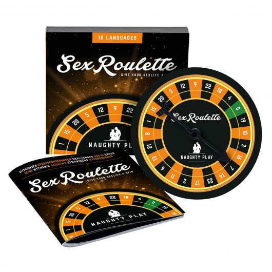 Настольная игра-рулетка Sex Roulette Naughty Play - Tease&Please - купить с доставкой в Череповце