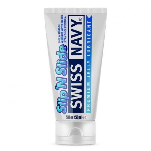 Лубрикант-желе на водной основе Premium Jelly Lubricant - 150 мл. - Swiss navy - купить с доставкой в Череповце