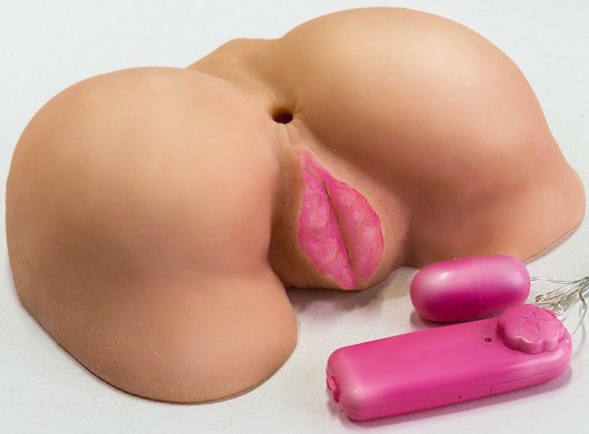 Вибровагина с двумя отверстиями и с выносным пультом - LOVETOY (А-Полимер) - в Череповце купить с доставкой