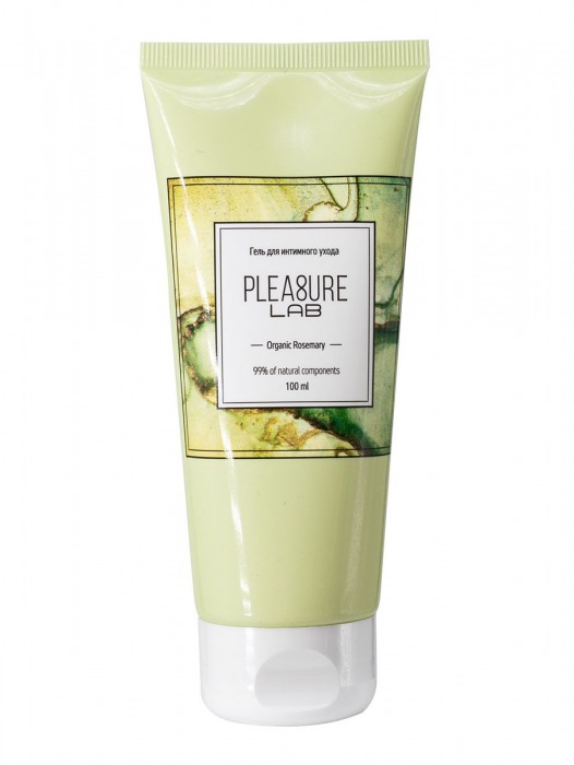 Лубрицирующий гель для интимного ухода Organic Rosemary с ароматом розмарина - 100 мл. - Pleasure Lab - купить с доставкой в Череповце