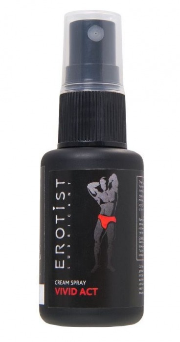 Возбуждающий крем-спрей для мужчин Erotist Vivid Act - 30 мл. - Erotist Lubricants - купить с доставкой в Череповце