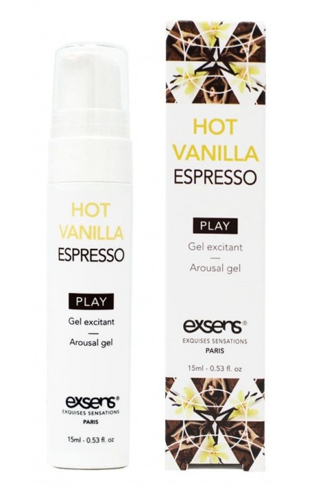 Возбуждающий гель Hot Vanilla Espresso Arousal Gel - 15 мл. - Exsens - купить с доставкой в Череповце