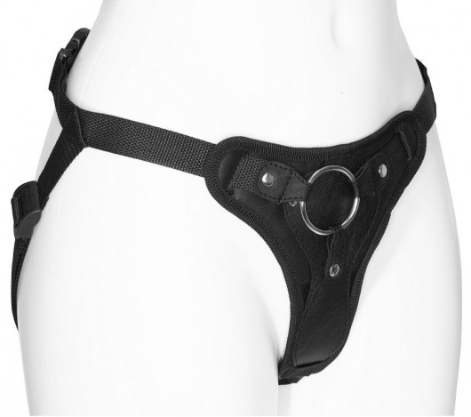 Женские трусики для фиксации насадки кольцом с внутренней насадкой - LOVETOY (А-Полимер) - купить с доставкой в Череповце