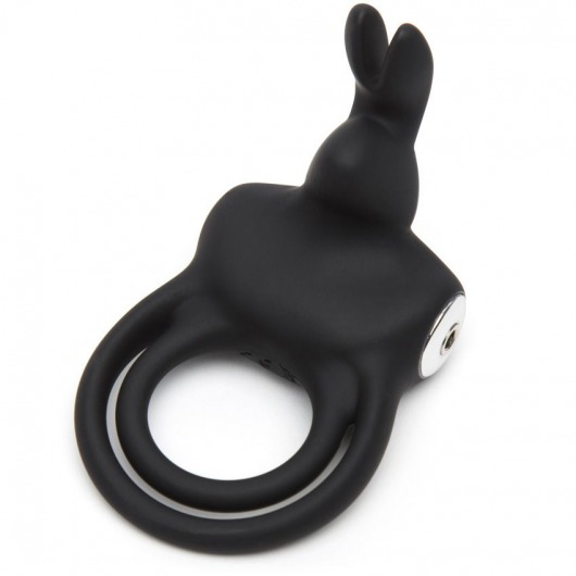Черное эрекционное виброкольцо Happy Rabbit Cock Ring - Happy Rabbit - в Череповце купить с доставкой