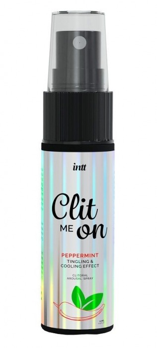 Клиторальный возбуждающий спрей Clit Me On Peppermint - 12 мл. - INTT - купить с доставкой в Череповце