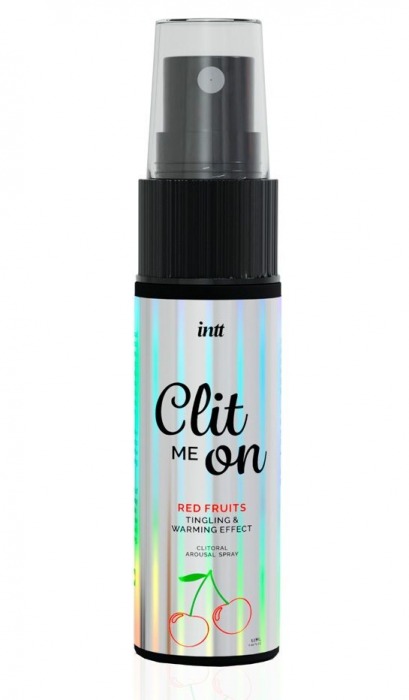 Клиторальный возбуждающий спрей Clit Me On Red Fruits - 12 мл. - INTT - купить с доставкой в Череповце
