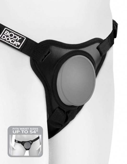 Трусы с платформой для насадки Body Dock Elite Mini - Pipedream - купить с доставкой в Череповце