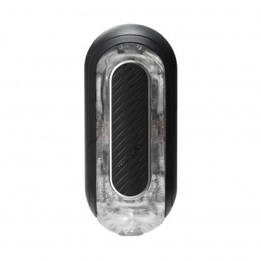 Черный мастурбатор Tenga Flip Zero Gravity с вибрацией - Tenga - в Череповце купить с доставкой