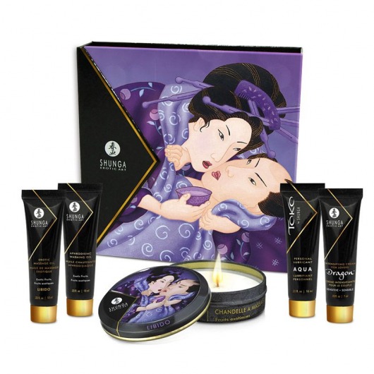 Подарочный набор Geishas secret из 5 предметов - Shunga - купить с доставкой в Череповце