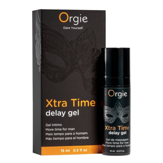 Продлевающий гель Orgie Xtra Time Delay Gel - 15 мл. - ORGIE - купить с доставкой в Череповце
