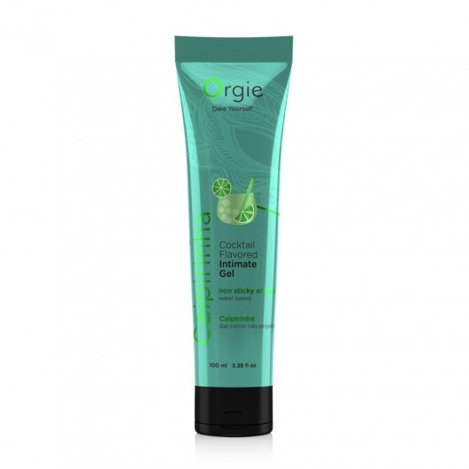 Съедобный интимный гель Orgie Lube Tube Cocktail Caipirinha - 100 мл. - ORGIE - купить с доставкой в Череповце