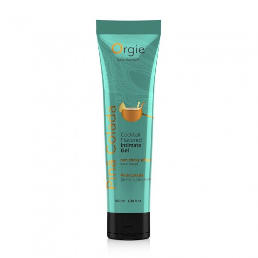 Съедобный интимный гель Orgie Lube Tube Cocktail Pina Colada - 100 мл. - ORGIE - купить с доставкой в Череповце