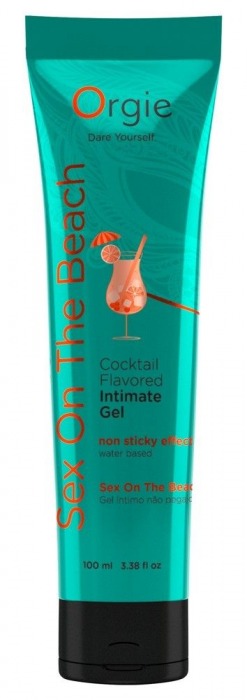 Съедобный интимный гель Orgie Lube Tube Cocktail Sex On The Beach - 100 мл. - ORGIE - купить с доставкой в Череповце