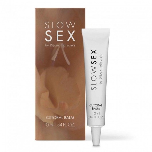 Бальзам для клитора Slow Sex Clitoral Balm - 10 мл. - Bijoux Indiscrets - купить с доставкой в Череповце
