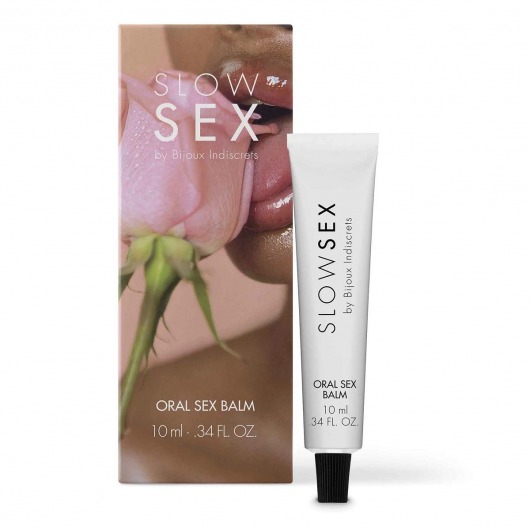 Бальзам для орального секса Slow Sex Oral Sex Balm - 10 мл. - Bijoux Indiscrets - купить с доставкой в Череповце