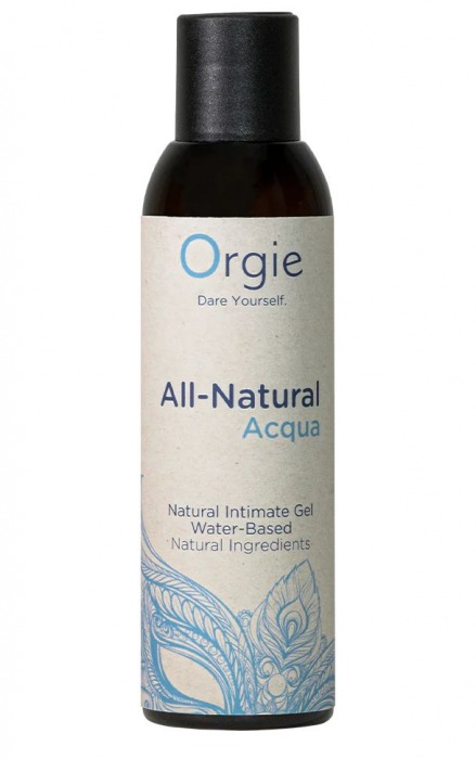 Интимный гель на водной основе Orgie All-Natural Acqua - 150 мл. - ORGIE - купить с доставкой в Череповце