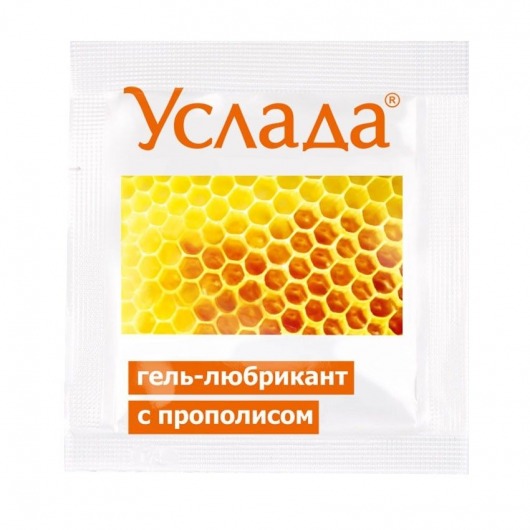 Гель-лубрикант «Услада с прополисом» - 3 гр. - Биоритм - купить с доставкой в Череповце
